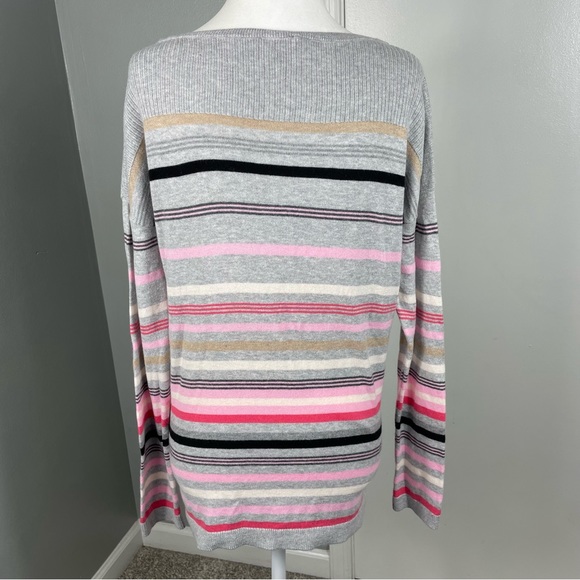 Talbots || Striped Sweater Size M - Picture 4 of 6